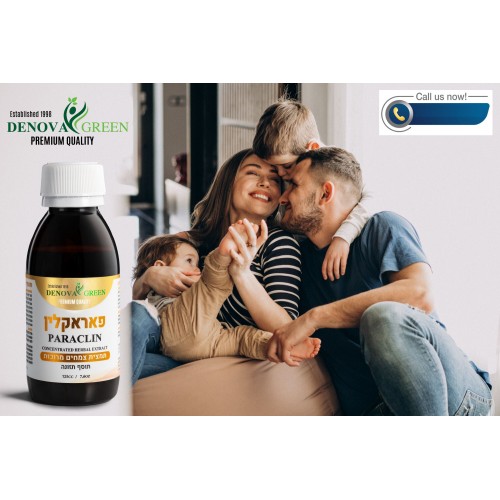 PARACLIN by DENOVA GREEN - Natural Antiparasitic and Detox Supplement for Liver, Blood, and Gut Health